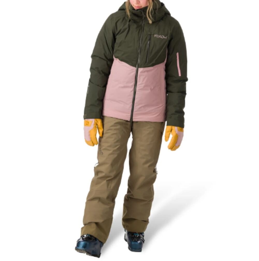 Flylow Women's Evergreen Dusty Iris Ski Charlie Coat Size S